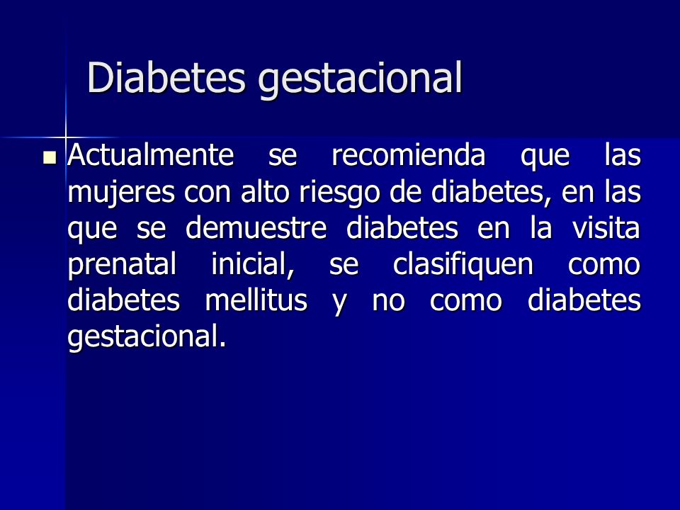 esteroides prenatales y diabetes gestacional